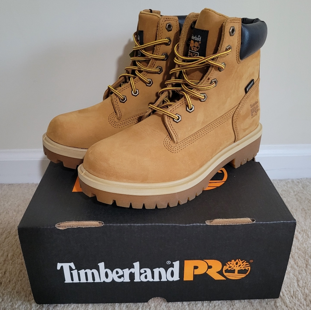 Timberland PRO Maxtrax Direct Attach 6" Steel Safety Toe Waterproof Men Boots